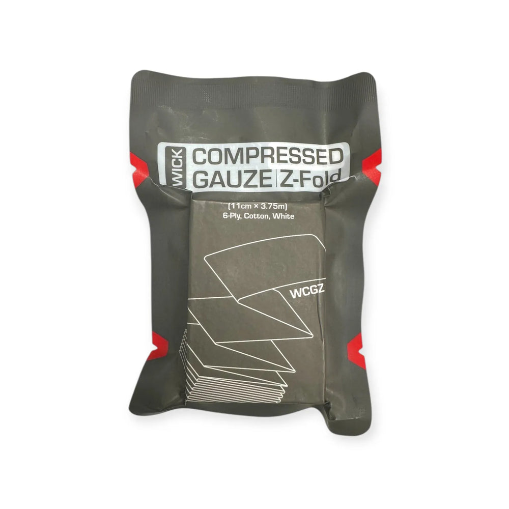 Compressed Gauze Z-Fold