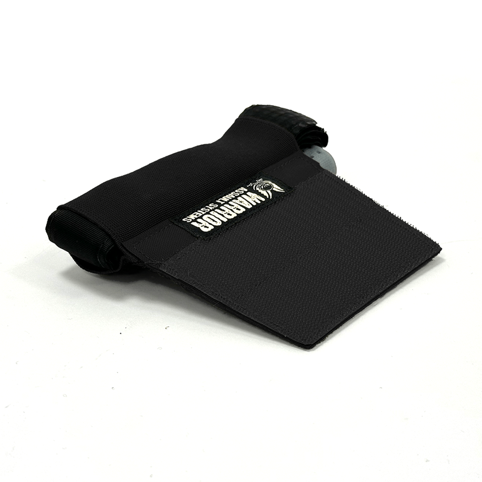 Warrior Laser Cut Wing Velcro Universal Tourniquet Holder - Black