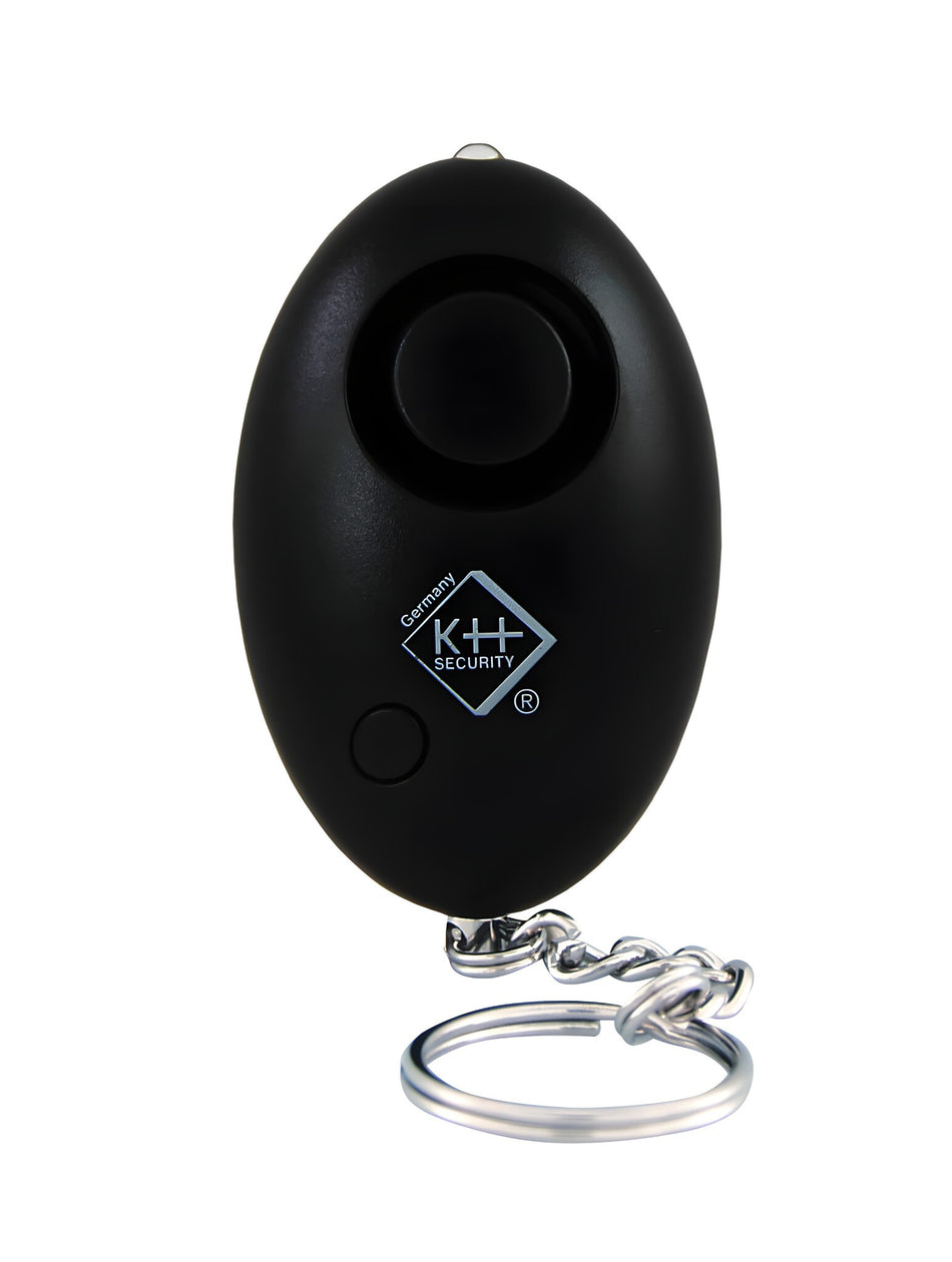 Keychain alarm (with LED light) - Black