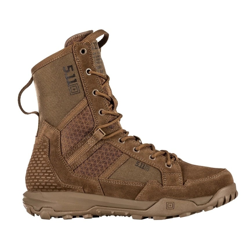 A/T 8" Non-Zip-Stiefel – Dunkles Coyote