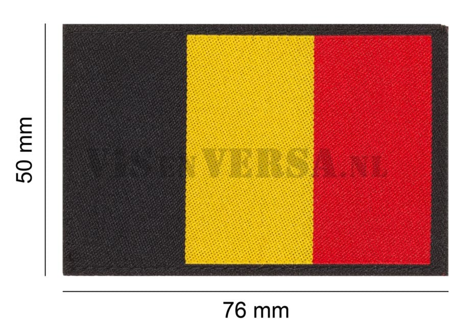 Belgische Vlag 50 X 76mm