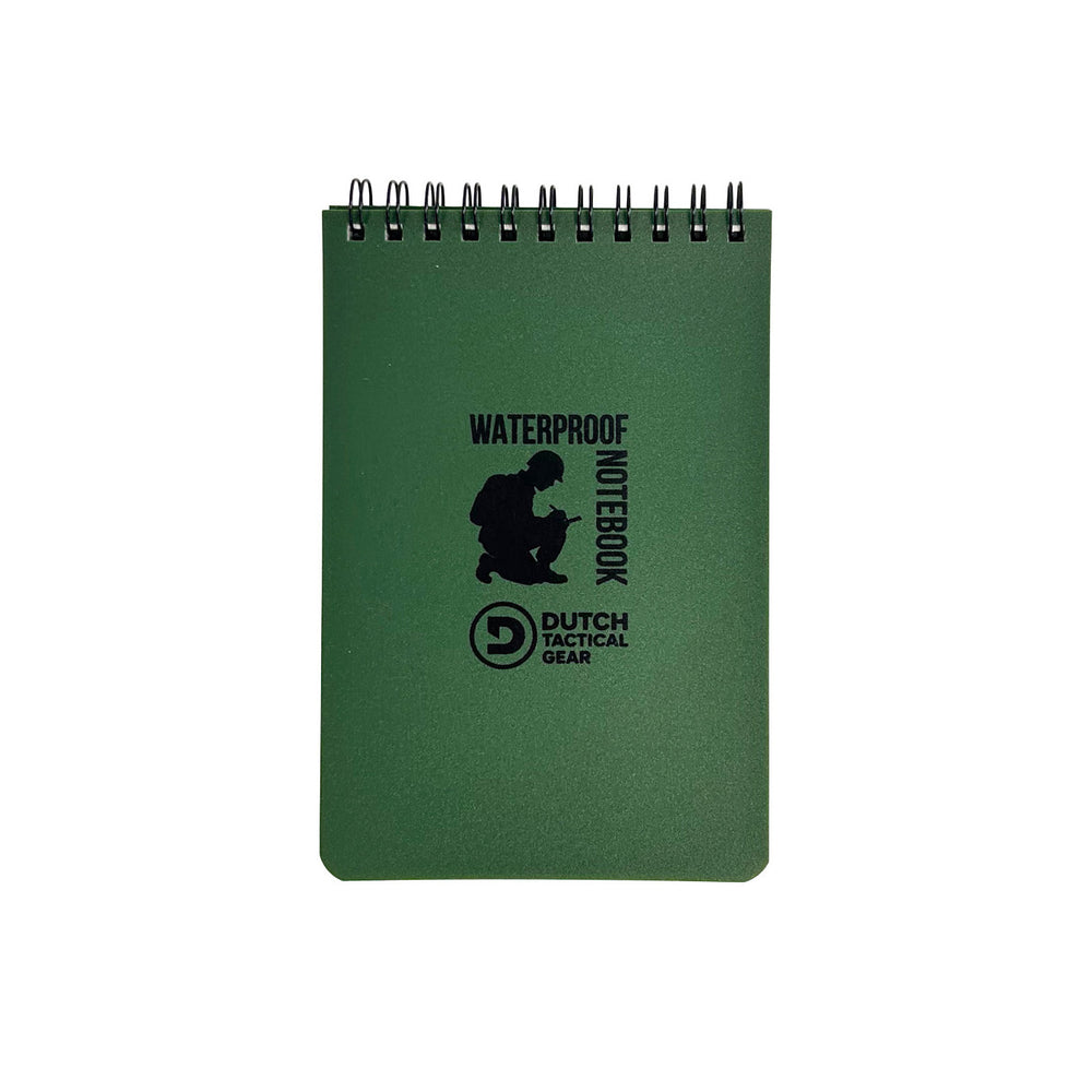 Wasserdichtes Notizbuch 10 x 15cm – Oliv