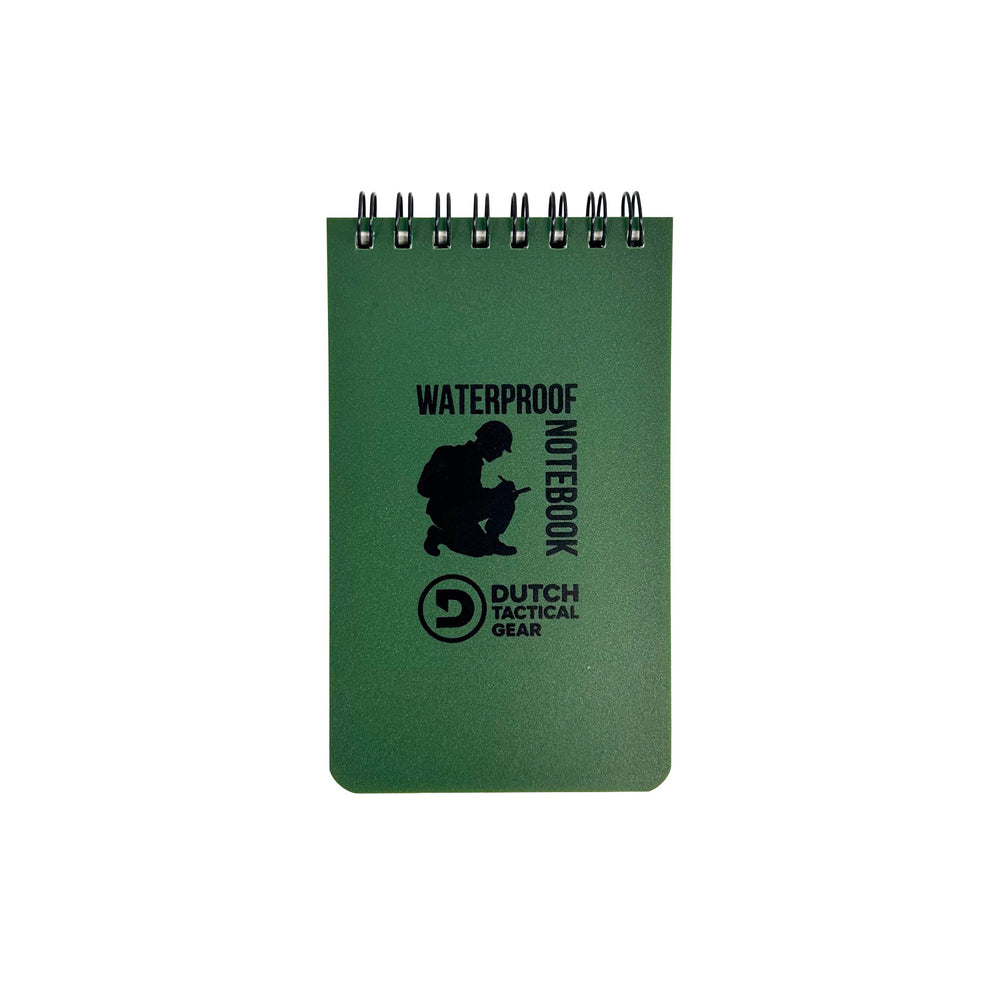 Wasserdichtes Notizbuch 7,5 x 12,5cm – Oliv