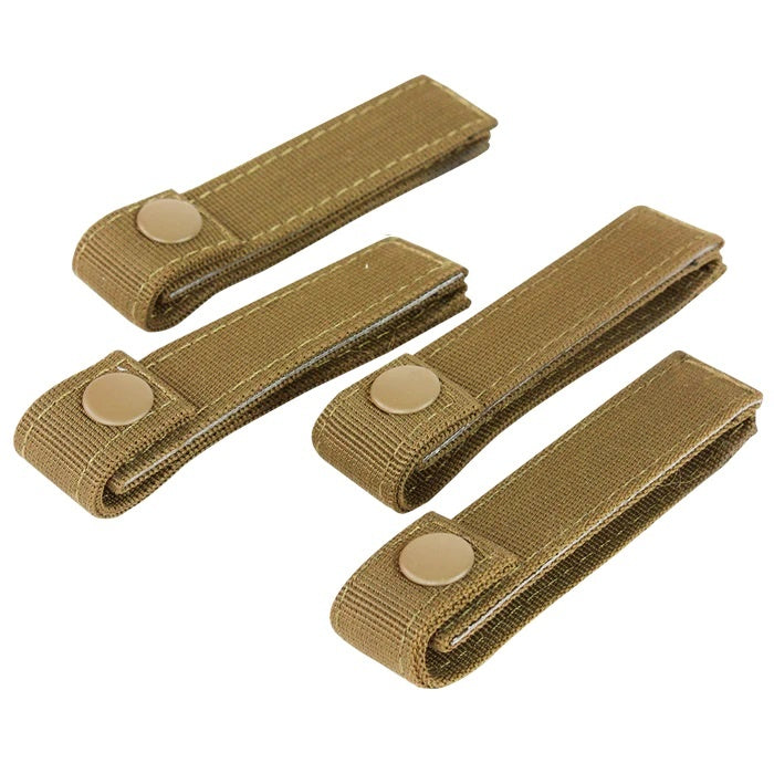 10cm Mod Straps 4 pieces - Coyote Brown