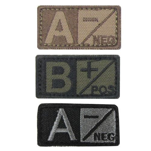 229 Blood Type Badge - Foliage
