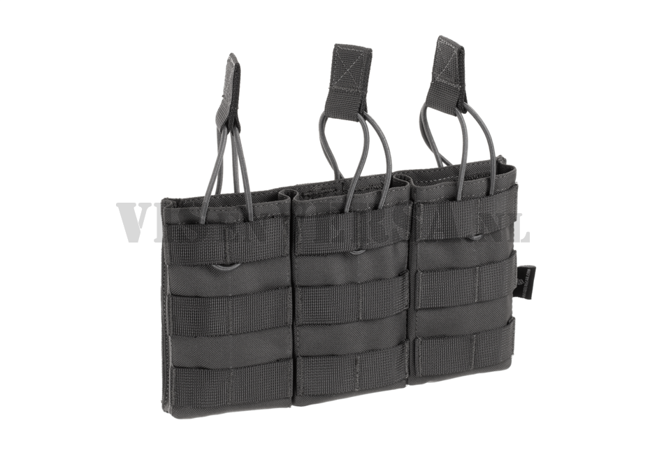 Invader Gear 5.56 Triple Direct Action Mag Pouch - Wolf Grey