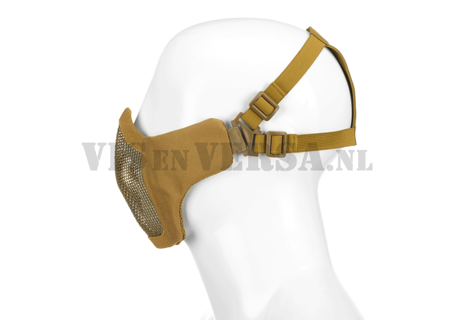 Mk.II Steel Half Face Mask - Tan