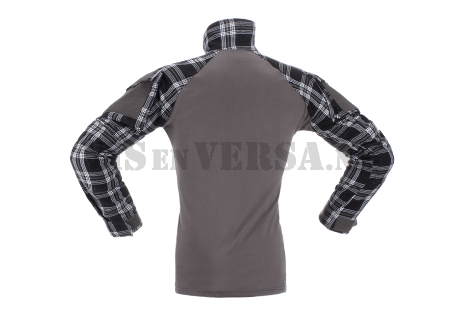 Invader Gear Flannel Combat Shirt - Black
