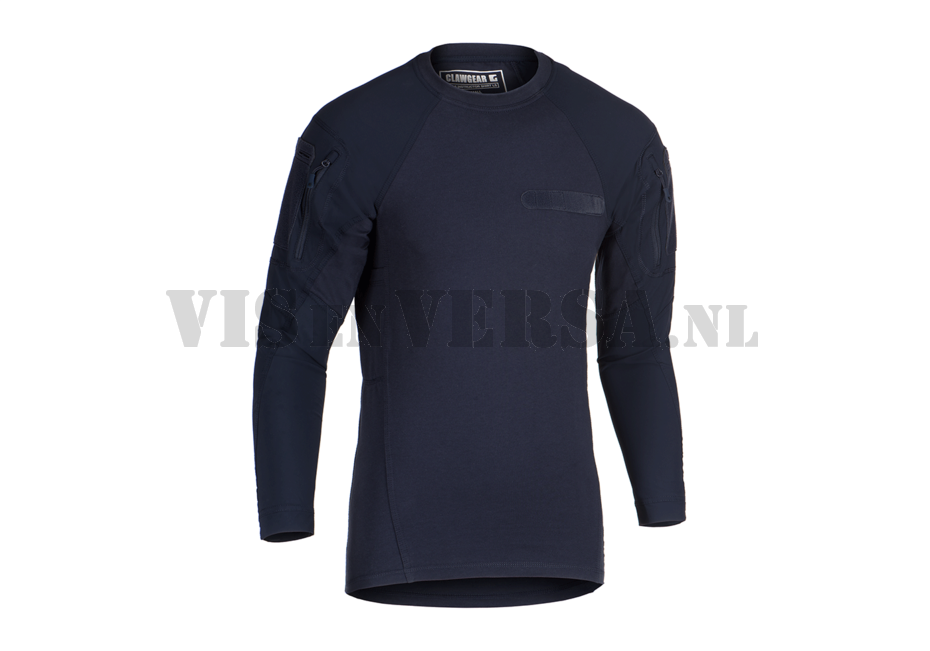 Claw Gear Instructor Shirt MK II LS – Marineblau