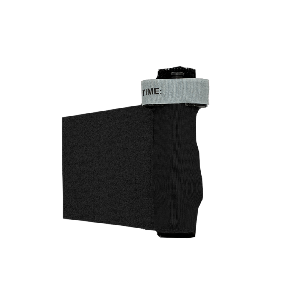 Warrior Laser-Cut-Wing-Velcro-Universalhalterung für Tourniquets – Schwarz
