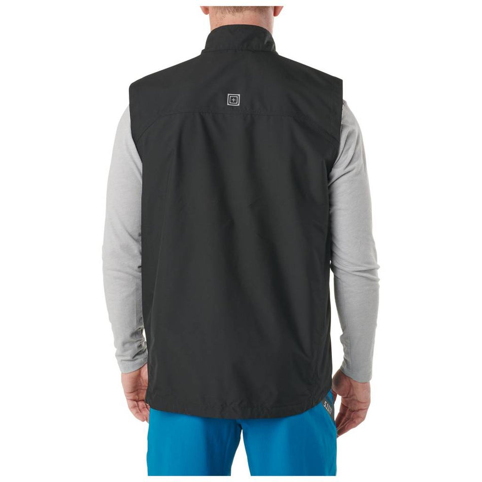 Cascadia Windbreaker Vest - Black