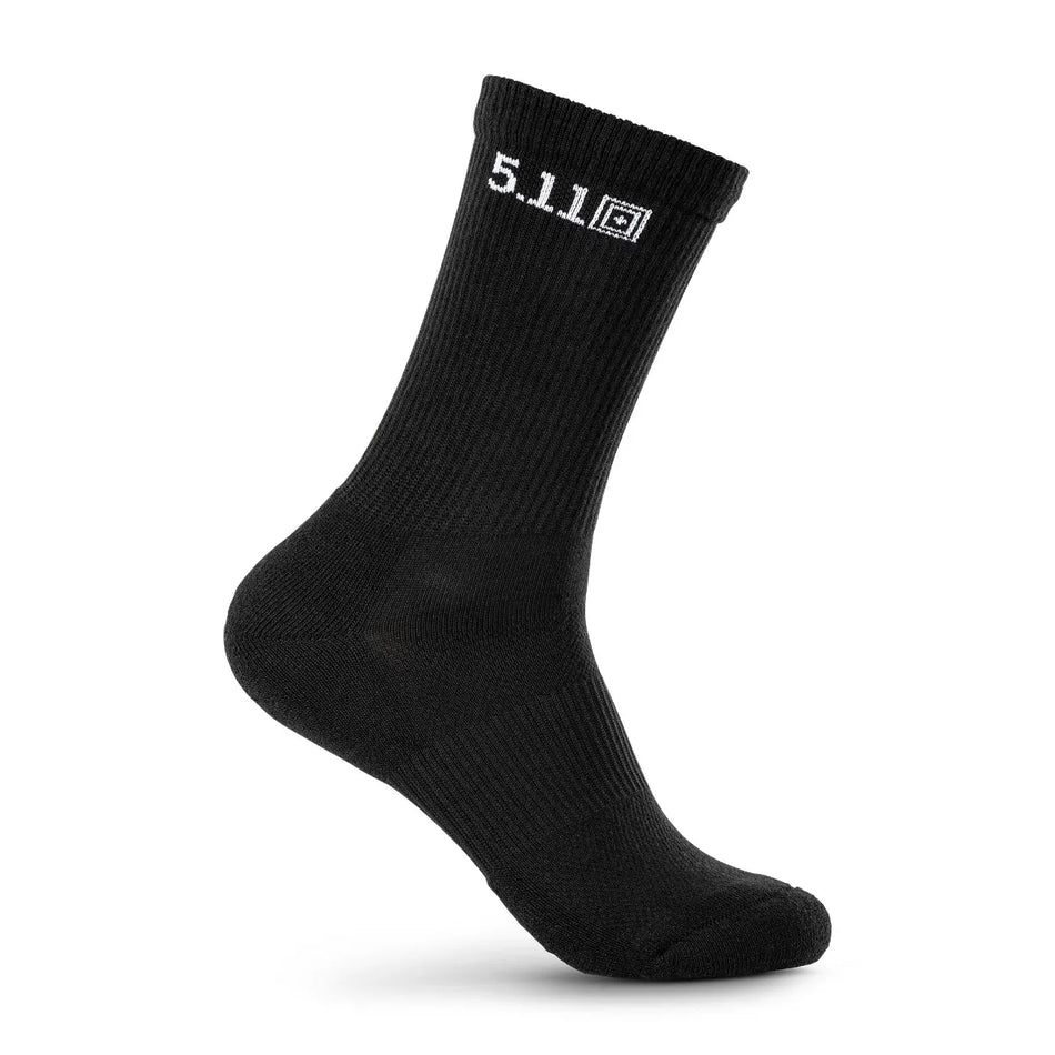 Duty Ready Basic Crew Socks 4 Pack - Black