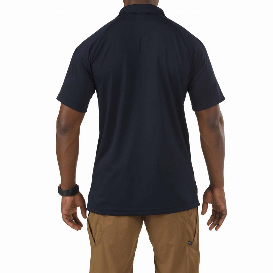 Performance Short Sleeve Polo - Dark Navy