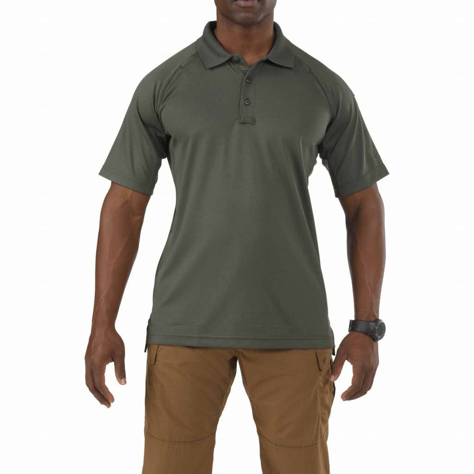 Performance Short Sleeve Polo - TDU Green