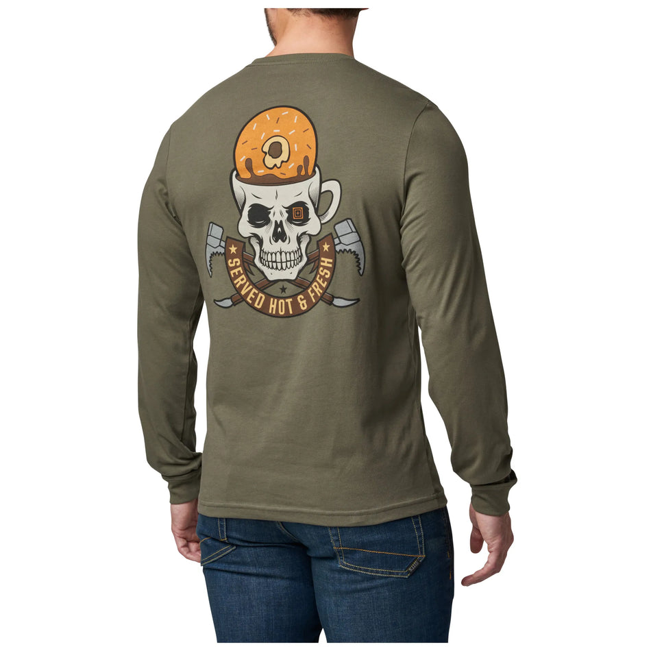 Served Fresh Langarmshirt - Rangergrün