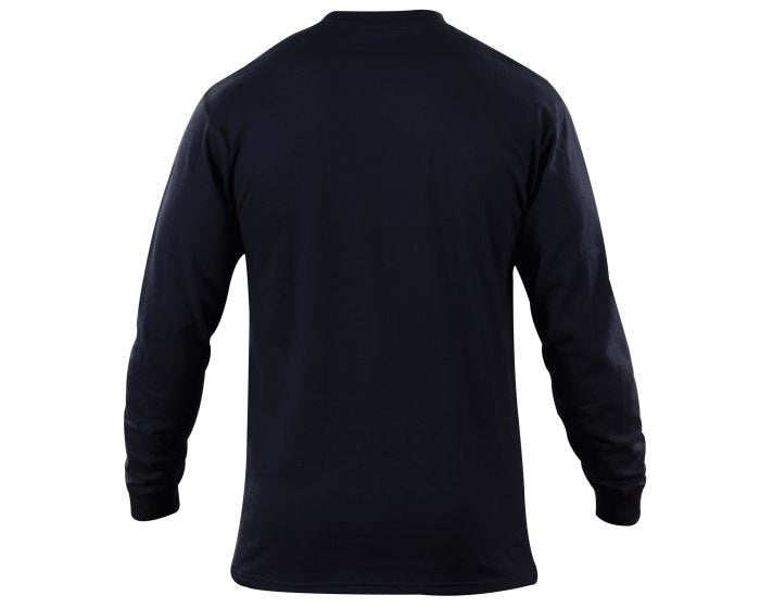 Station Wear L/S Tshirt - Navy Blue