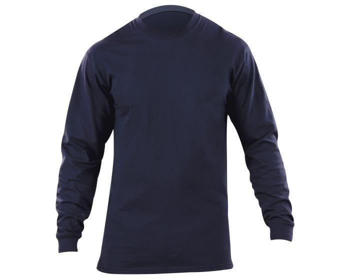 Station Wear L/S Tshirt - Navy Blue