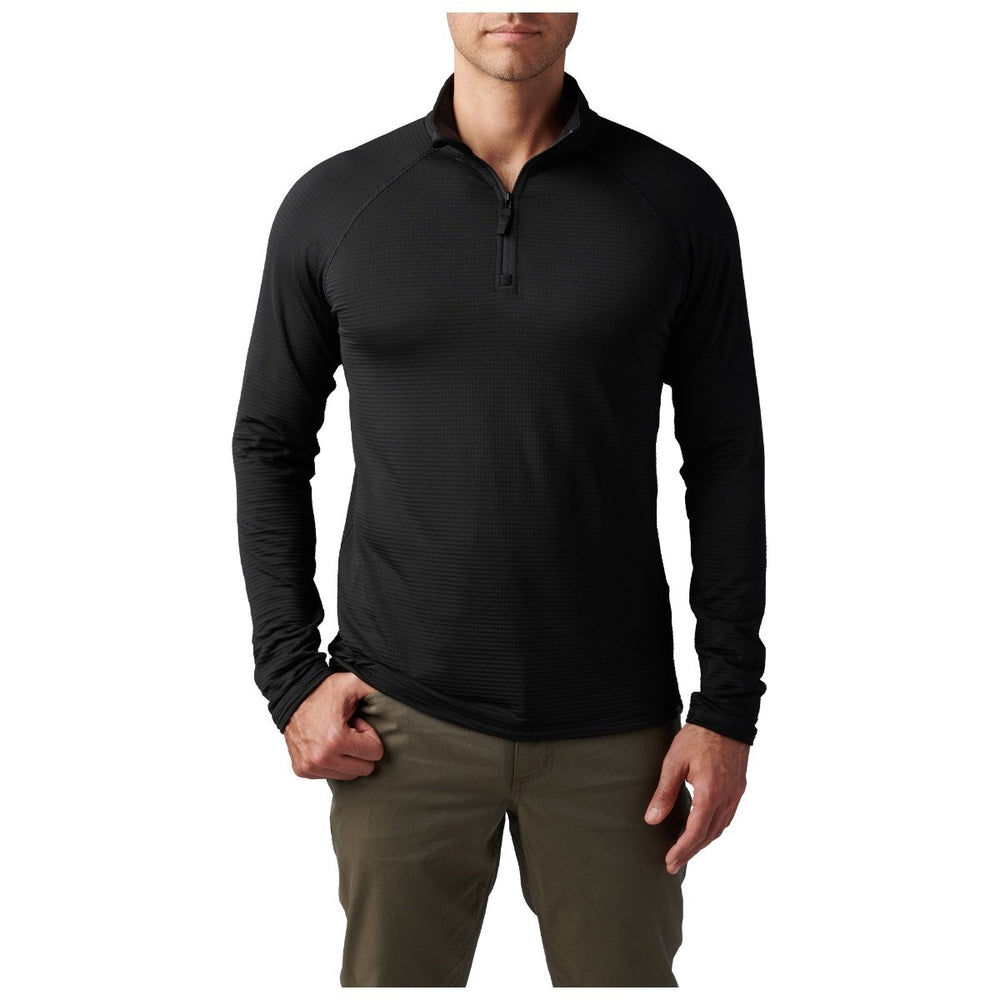 5.11 Tactical Stratos 1/4 Zip - Black