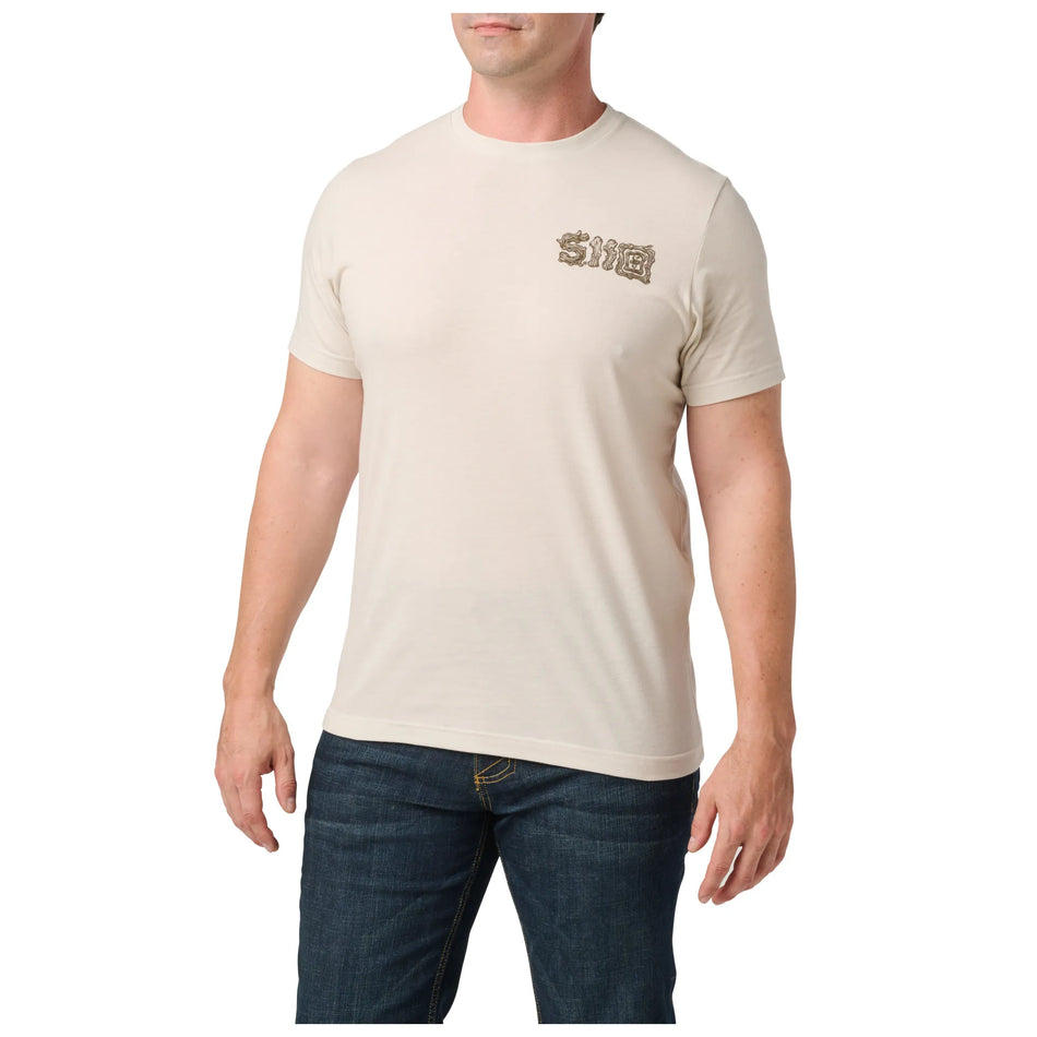 Turn and Burn Tee - Sand Dune