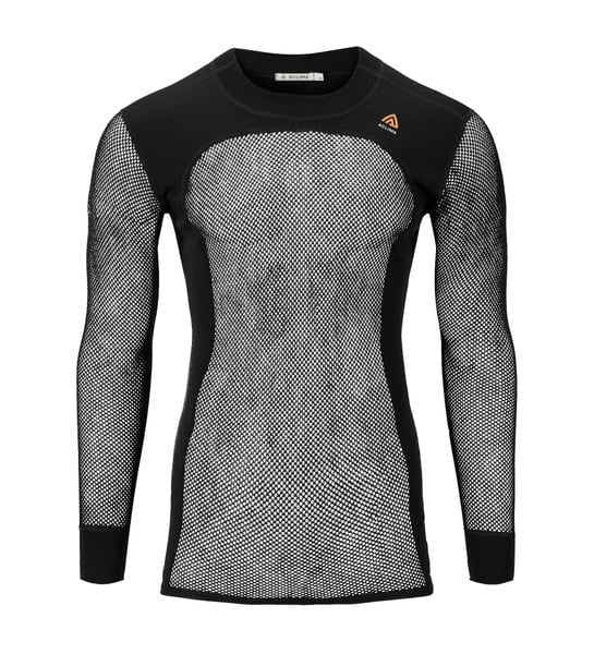 WoolNet Original Crewneck M's – Tiefschwarz
