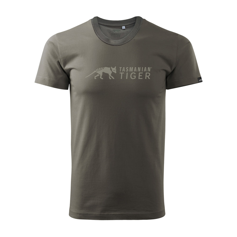 TT Logo Shirt - Stone Grey Olive