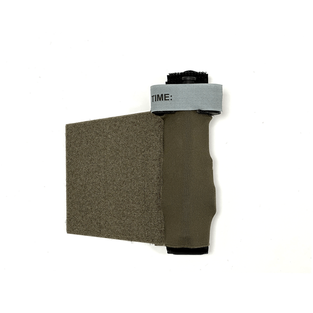 Warrior Laser Cut Wing Velcro Universal Tourniquet Holder - Ranger Green