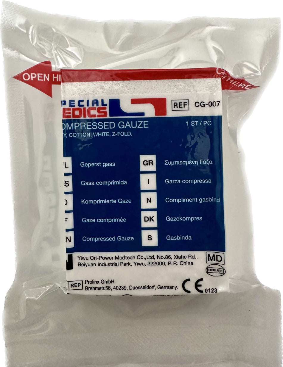 SpecMed Compressed Gauze Z-Fold