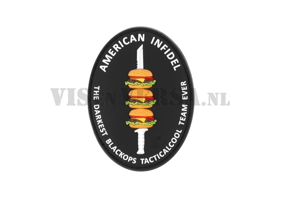 American Infidel Rubber Patch Color