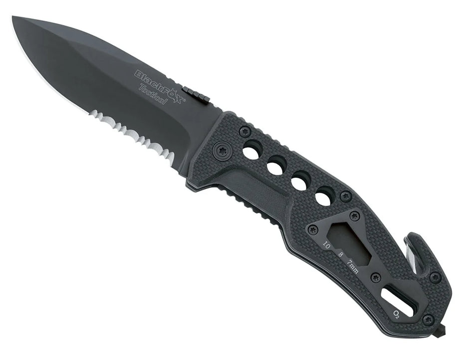 Rescue Knife G10 - Black