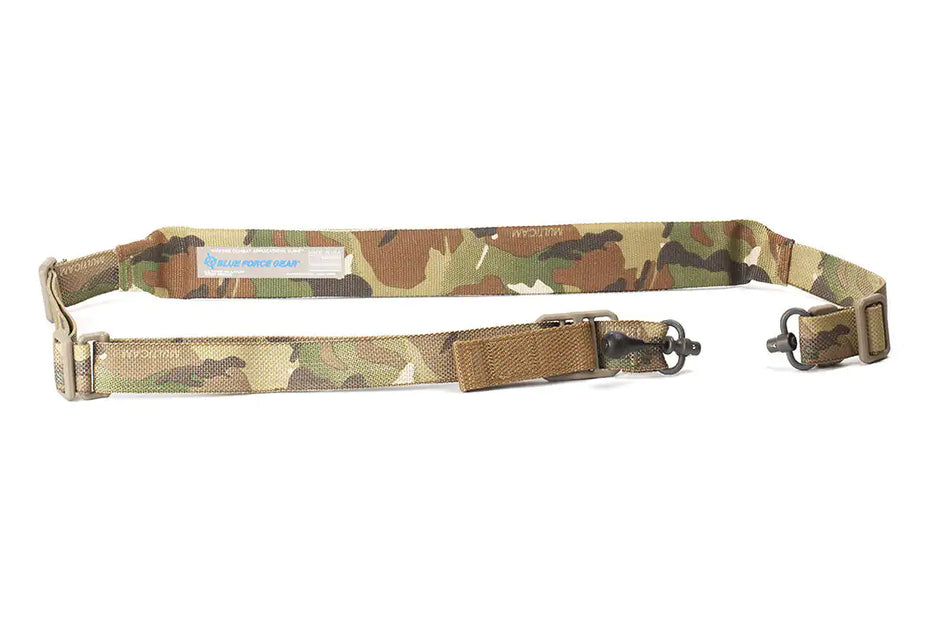 Vickers 221 gepolsterter Gewehrriemen RED Swivel – MultiCam