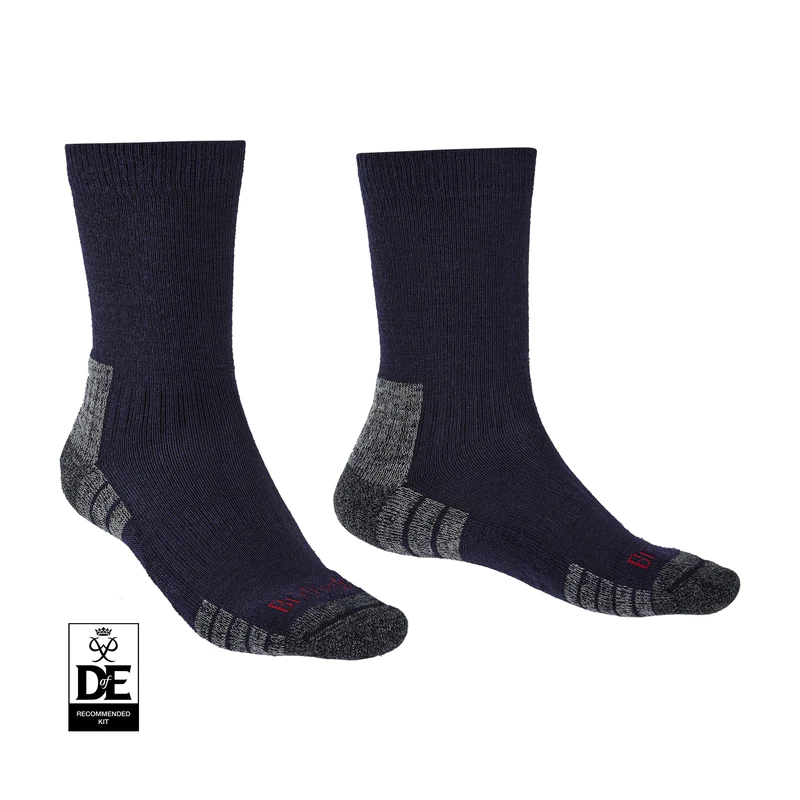Hike leichter Merino-Performance-Stiefel – Navy/Grau
