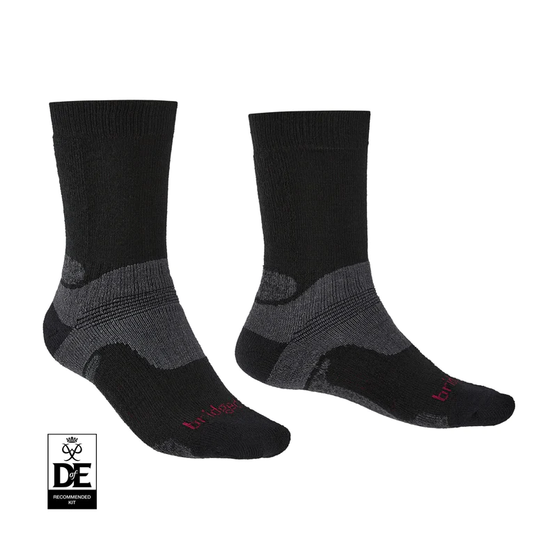 Hike mittelschwerer Merino-Performance-Stiefel – Schwarz