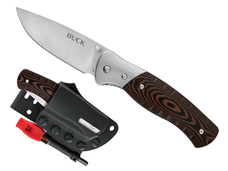 Buck Klappmesser Selkirk Micarta
