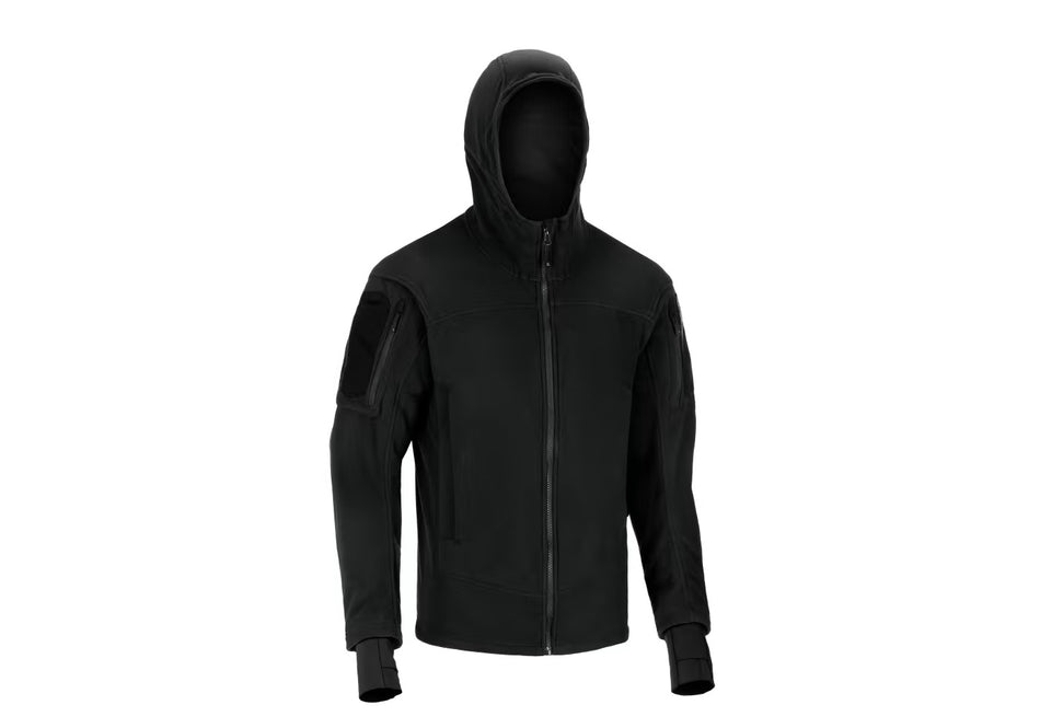 Lynx Fleece-Hoodie – Schwarz