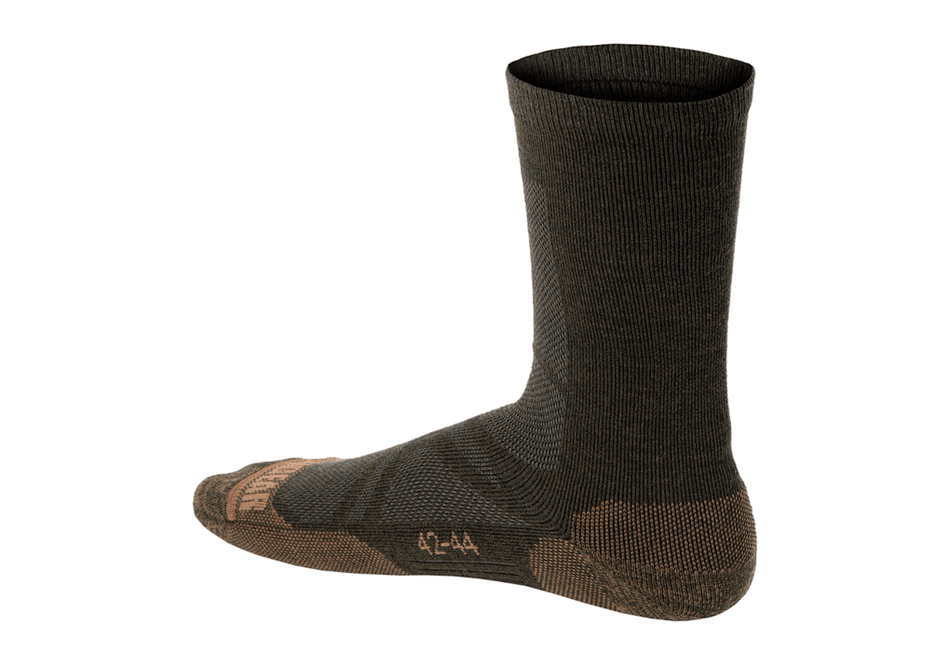 Claw Gear Merino Crew Socks Green
