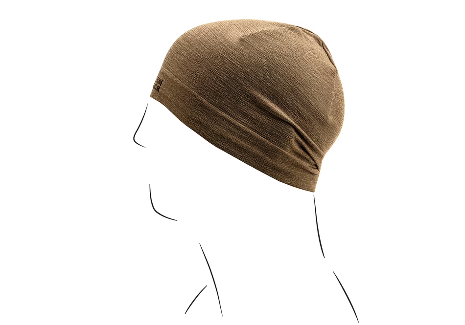 Merino Seamless Beanie - Stonegrey Olive