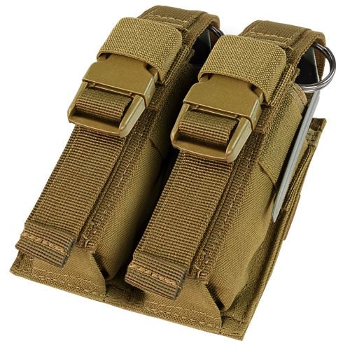 191063 Doppel-Tasche für Blendgranaten – Coyote Brown