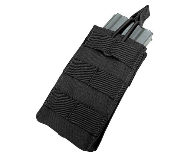 MA18 Einzelner M4/M16-Magazinpouch mit offenem Oberteil – Schwarz