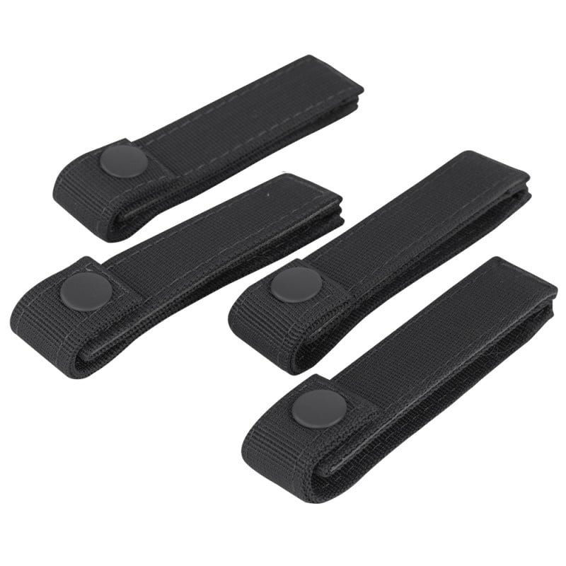 10cm Mod Straps 4 pieces - Black