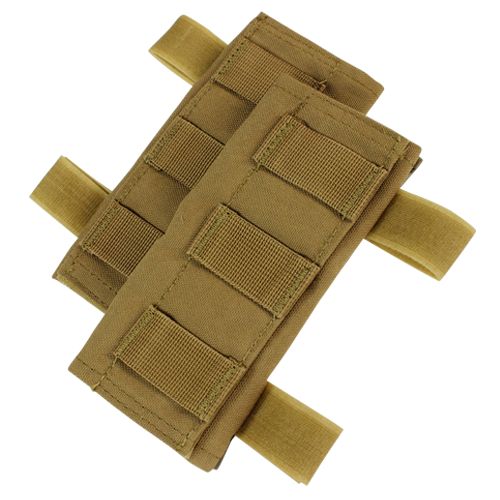 221143 Shoulder Pads 2 pieces - Coyote Brown