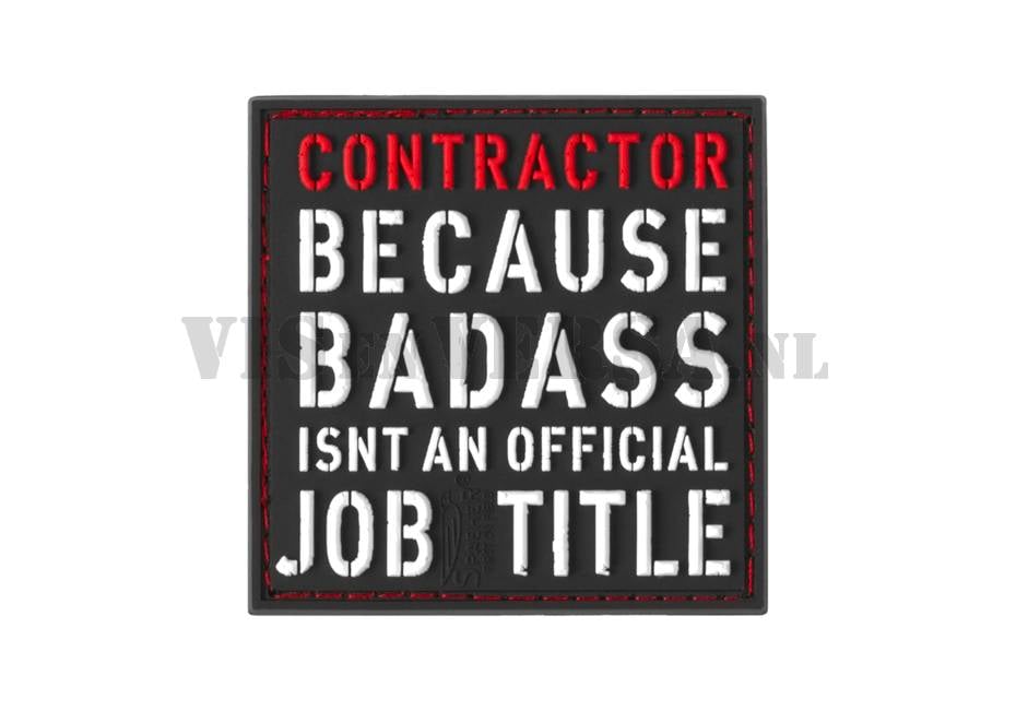 Contractor-Gummi-Patch – Farbe