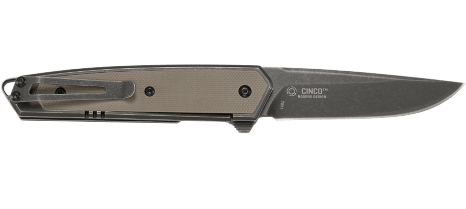 Cinco Flipper - Tan Black