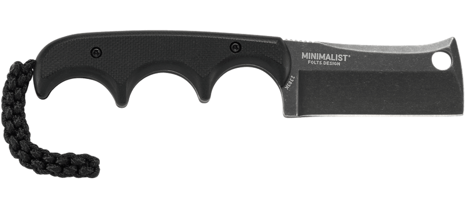 Minimalist Cleaver - Black