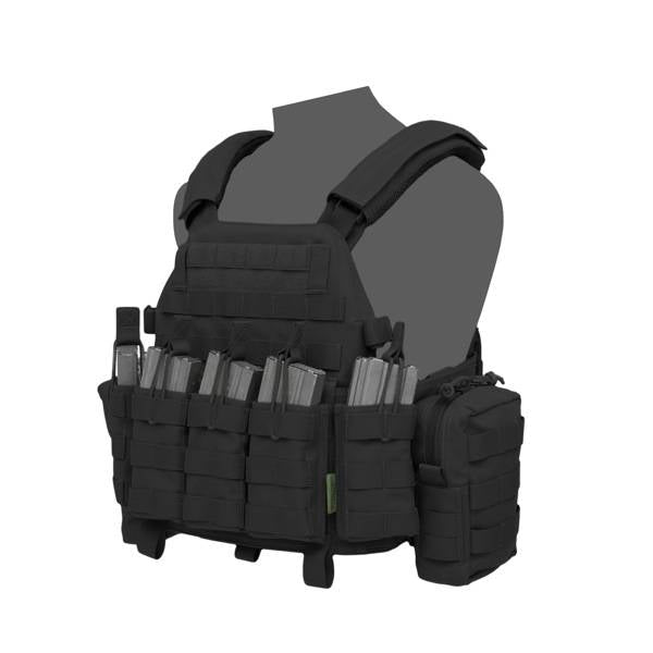 DCS M4 - black ( wordt geleverd met dichte pouches)