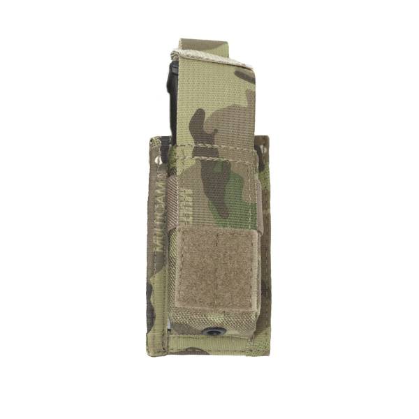 Single 9mm Direct Action Pistol Mag Pouch - MultiCam