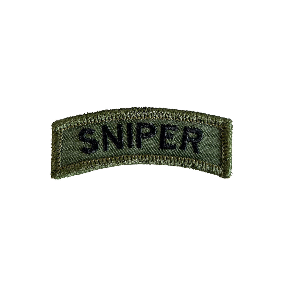 Sniper Tab Patch - Olive