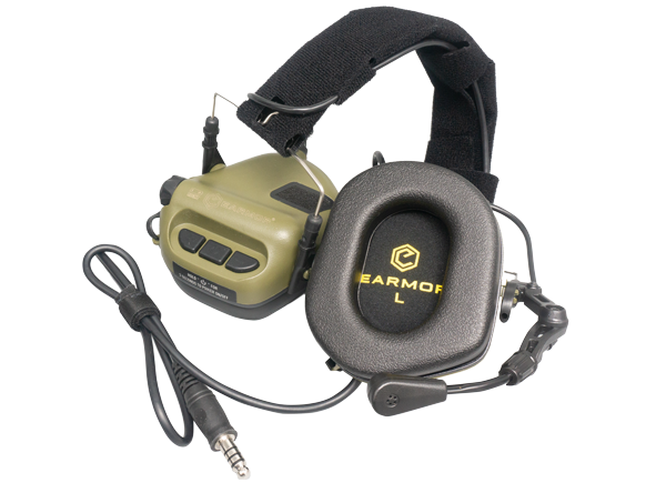 M32 PLUS Tactical Headset - Foliage Green