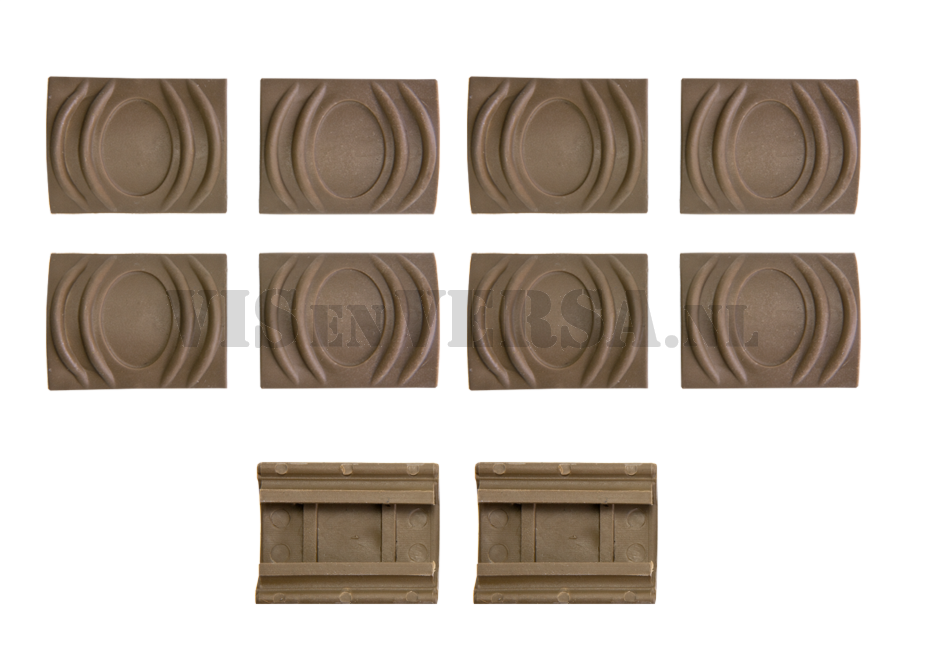 Rubber Rail Cover – Dark Earth