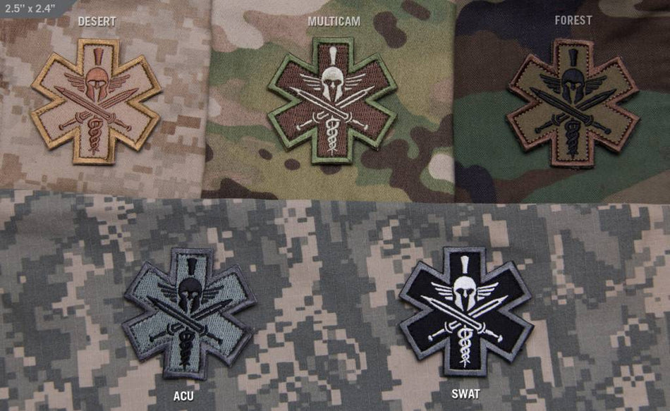 Tactical Medic Spartan Patch - SWAT