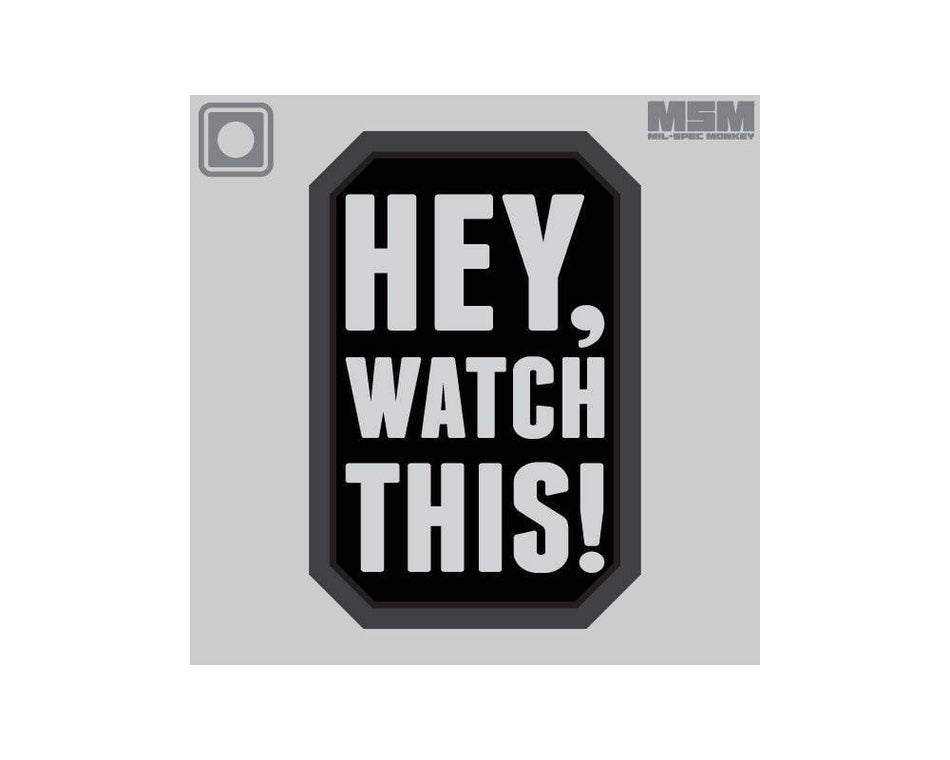 Hey Watch This PVC - Desert